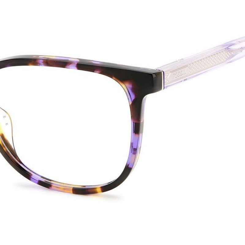 Eyeglasses Fossil FOS 7140 S10 Violet Havana Eyeglasses Fossil FOS 7140 S10 Violet Havana