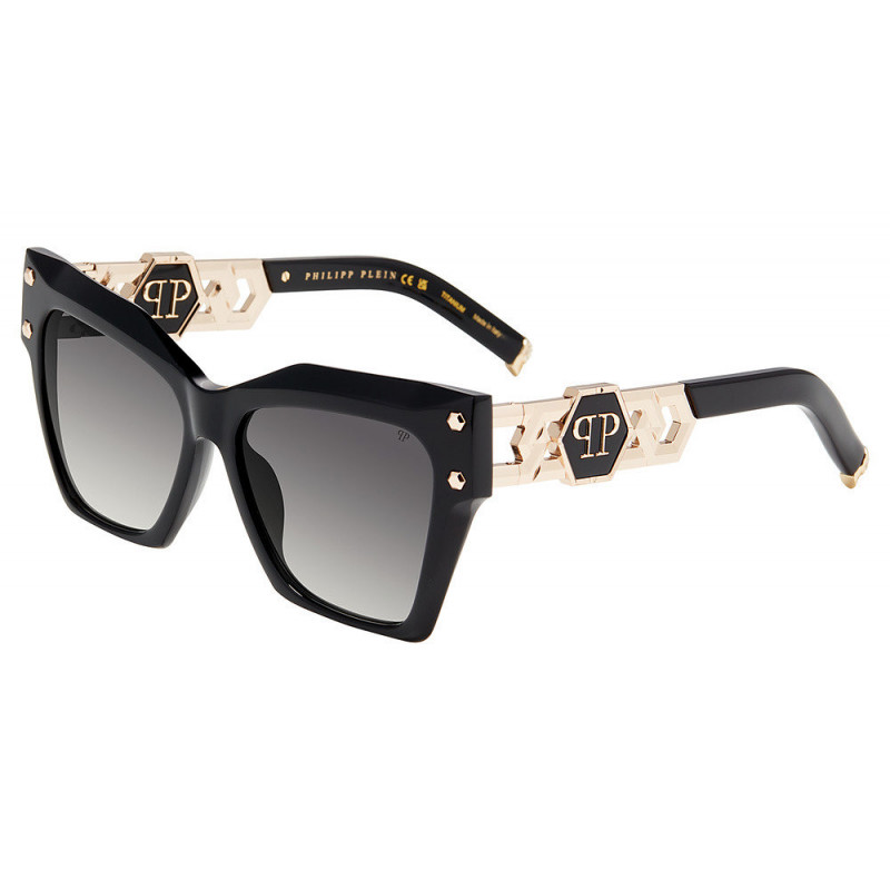 Sunglasses Philipp Plein SPP 175 S 0700 Shiny Black Sunglasses Philipp Plein SPP 175 S 0700 Shiny Black