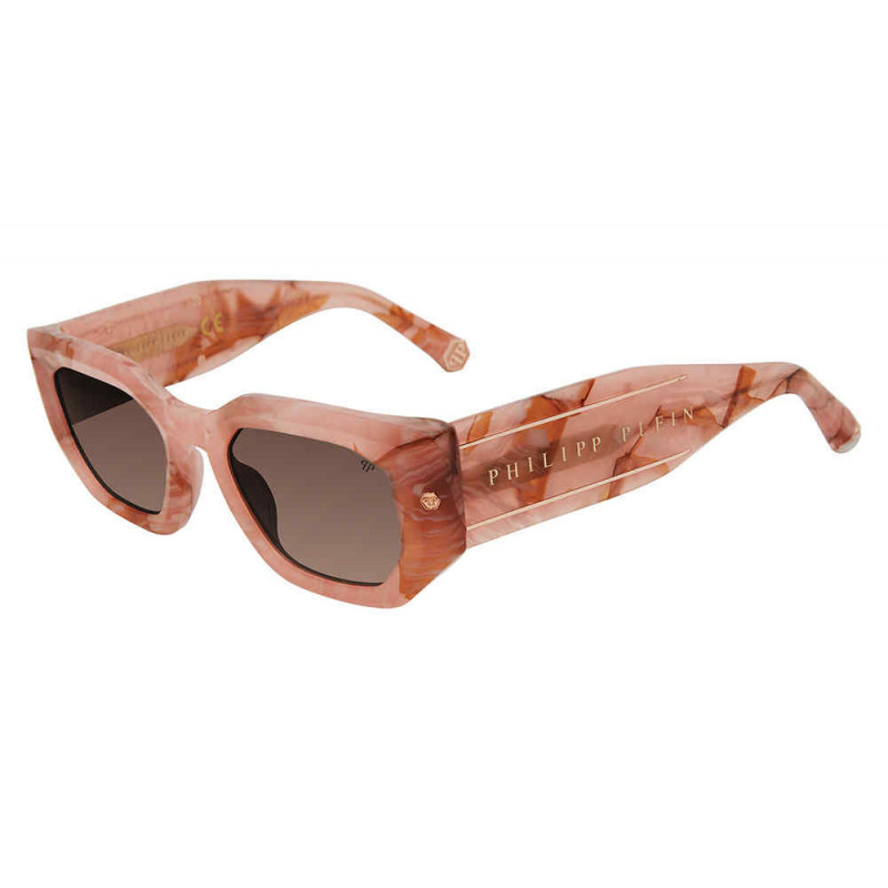 Sunglasses Philipp Plein SPP 066 M 06ze Dk Havana Brown Sunglasses Philipp Plein SPP 066 M 06ze Dk Havana Brown