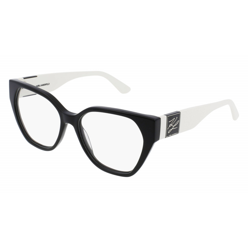 Eyeglasses KARL LAGERFELD KL 6053 004 Black/White Eyeglasses KARL LAGERFELD KL 6053 004 Black/White