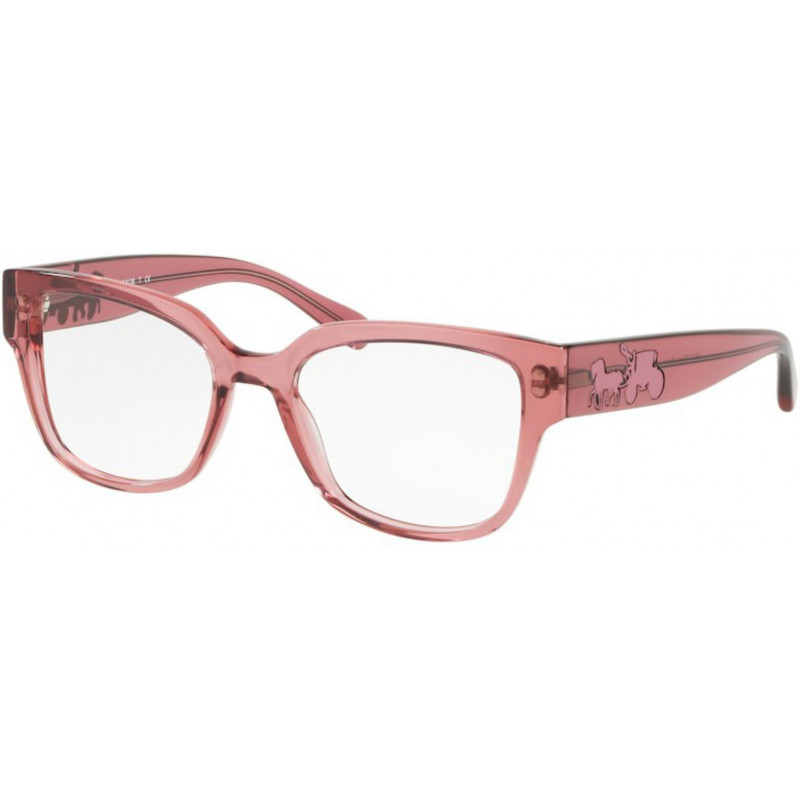 coach pink eyeglasses