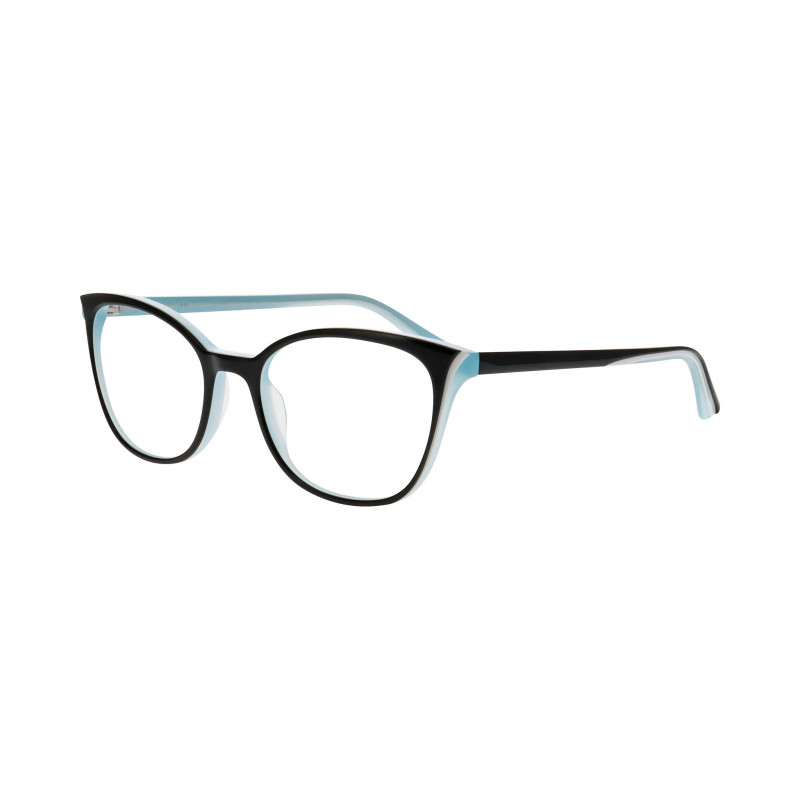 Eyeglasses Pro-design Denmark WING 1 6012 Black Light Shiny 52mm
