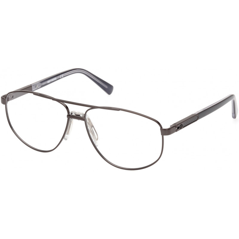 Eyeglasses Harley-Davidson HD 0977 009 Matte Gunmetal / Shiny Grey 59mm
