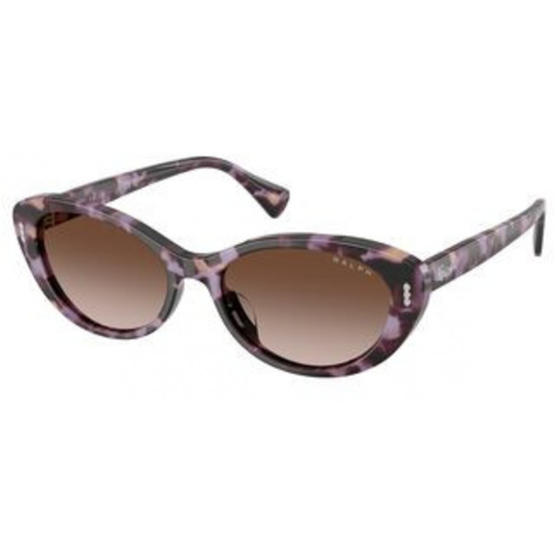 Sunglasses Ralph RA 5350 U 634213 Violet Havana / Gradient Brown Polyamide Standard 53mm