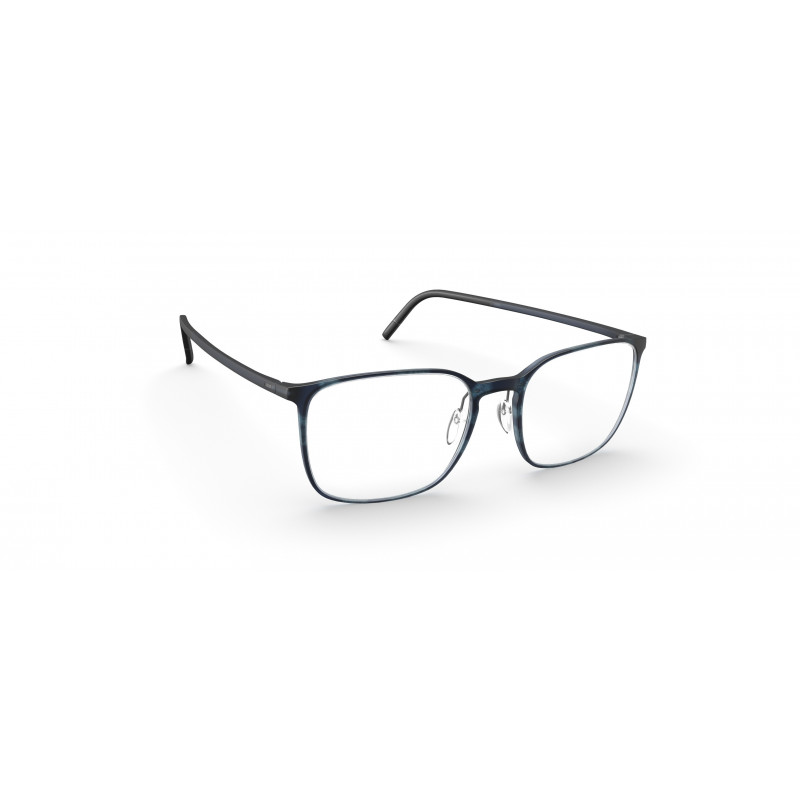 Eyeglasses Silhouette Pure Wave 2954 4560 Havanna Classic Blue 50mm
