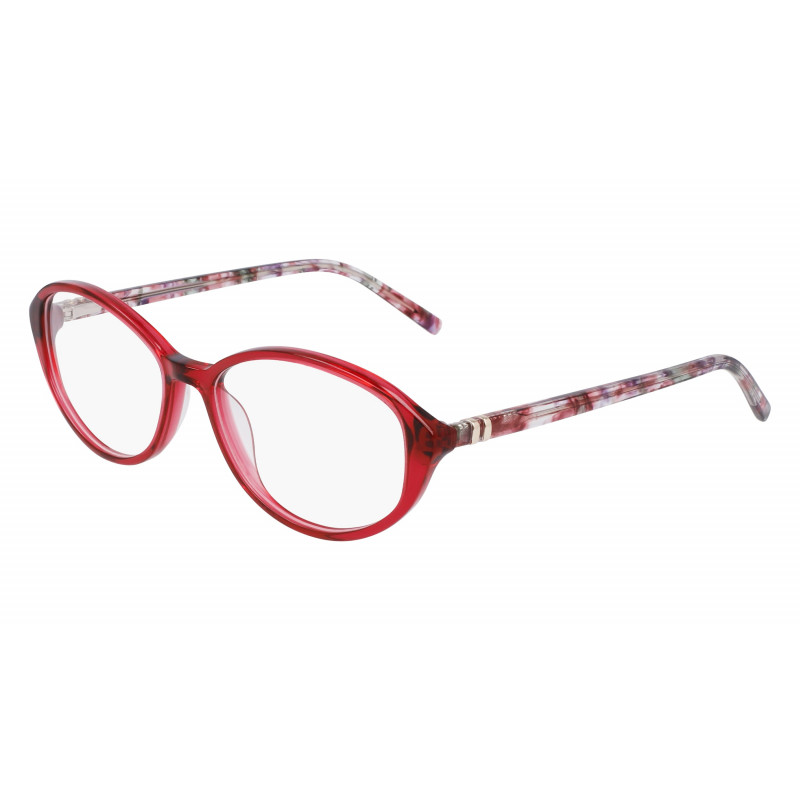 Eyeglasses MARCHON M- 5025 N 625 Crystal Red/Red Marble Eyeglasses MARCHON M- 5025 N 625 Crystal Red/Red Marble