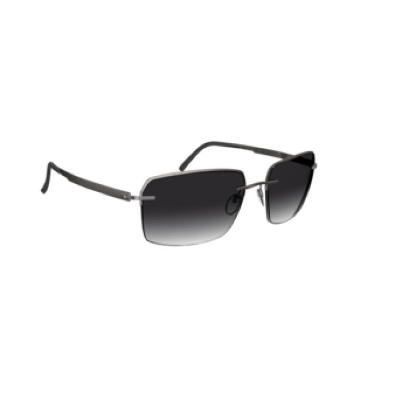 Sunglasses Silhouette Croisette Club 8725 6560 Ruthenium/Black Sunglasses Silhouette Croisette Club 8725 6560 Ruthenium/Black