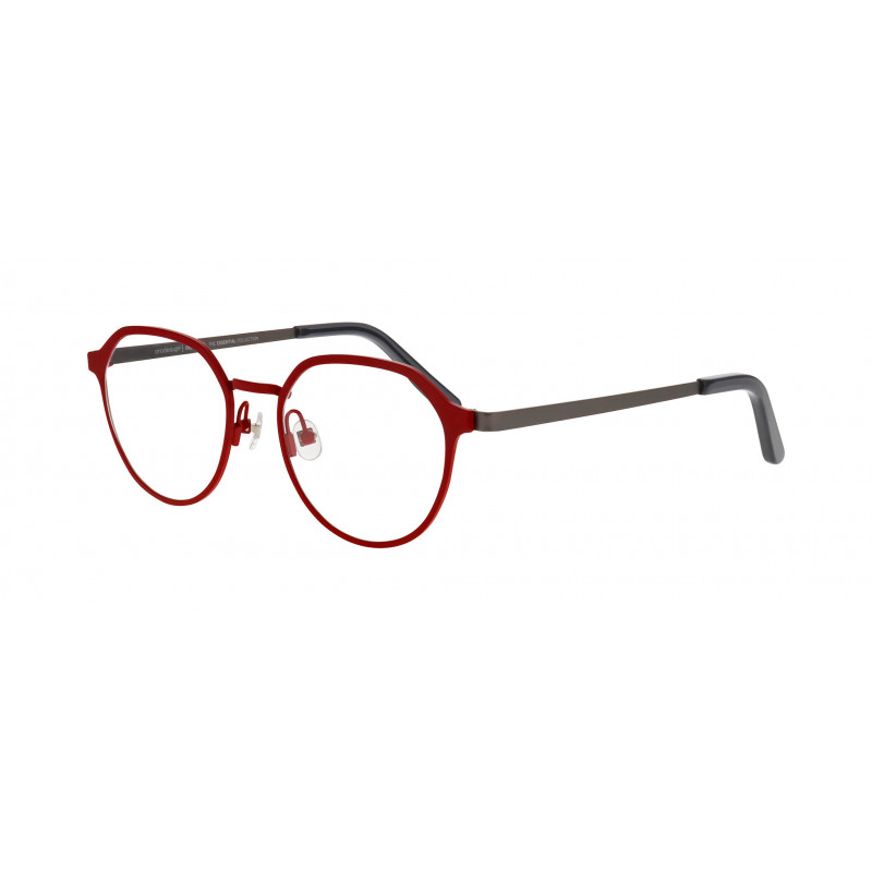 Eyeglasses Pro-design Denmark BOW 3 4021 Red Medium Matt / Nosepad Eyeglasses Pro-design Denmark BOW 3 4021 Red Medium Matt / Nosepad