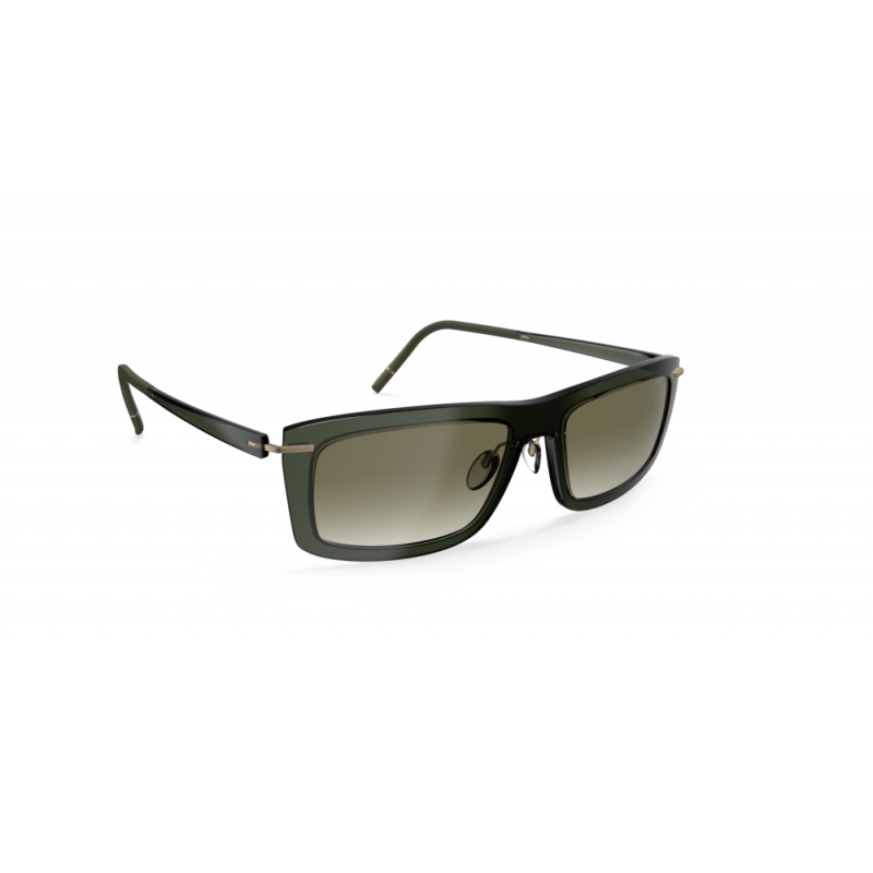 Sunglasses Silhouette Nonza 4091 5530 Forest Green 56mm