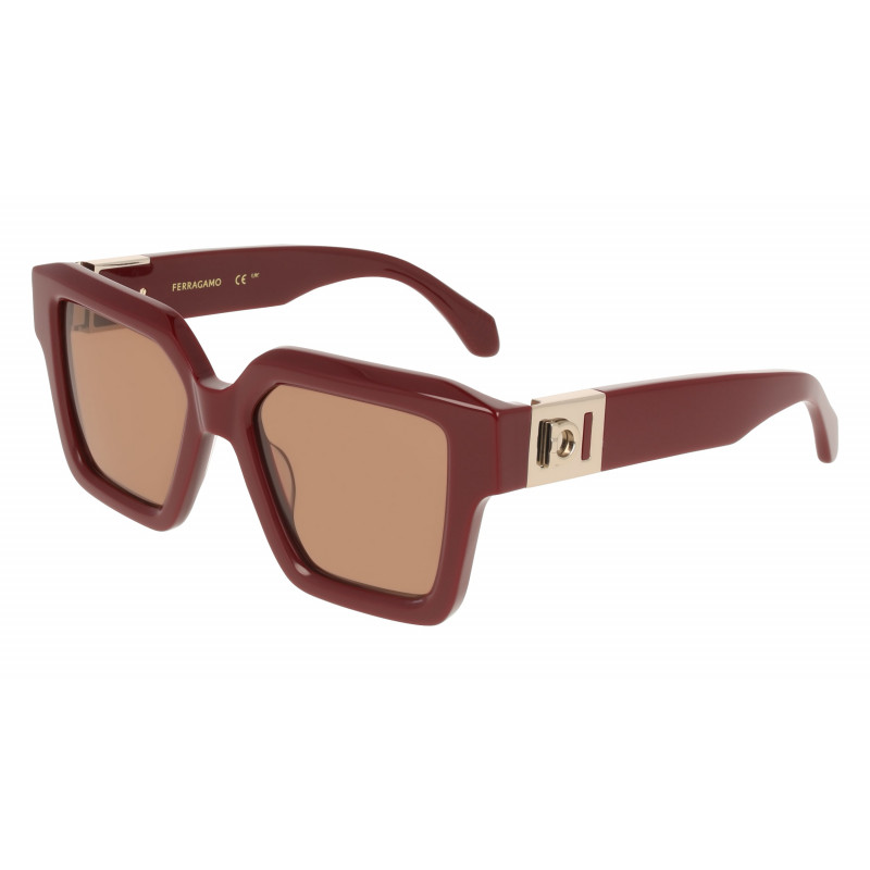 Sunglasses FERRAGAMO SF 2084 S 606 Burgundy Sunglasses FERRAGAMO SF 2084 S 606 Burgundy