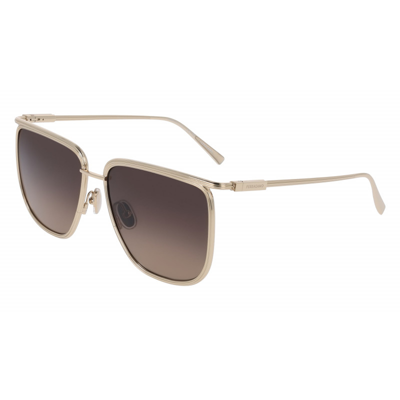 Sunglasses FERRAGAMO SF 324 S 745 Gold/Brown Gradient Sunglasses FERRAGAMO SF 324 S 745 Gold/Brown Gradient