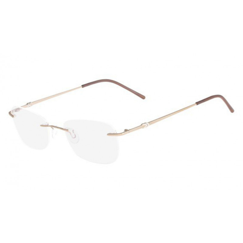 Eyeglasses MARCHON AIRLOCK FOREVER 203 710 Gold 50mm