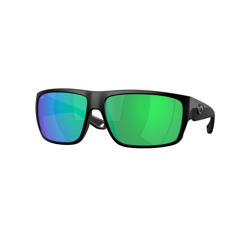 Sunglasses Costa Del Mar 6 S 9129 912910 Matte Black / Green Mirror 580p Policarbonate Polarized Sunglasses Costa Del Mar 6 S 9129 912910 Matte Black / Green Mirror 580p Policarbonate Polarized