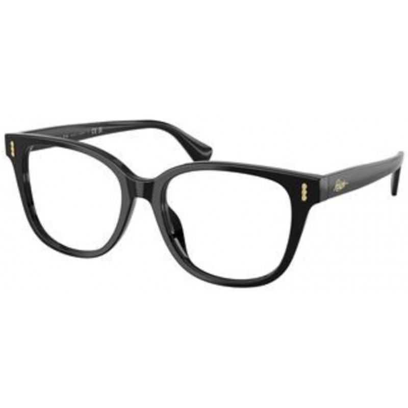 Eyeglasses Ralph RA 7196 U 5001 Shiny Black / Demo 52mm