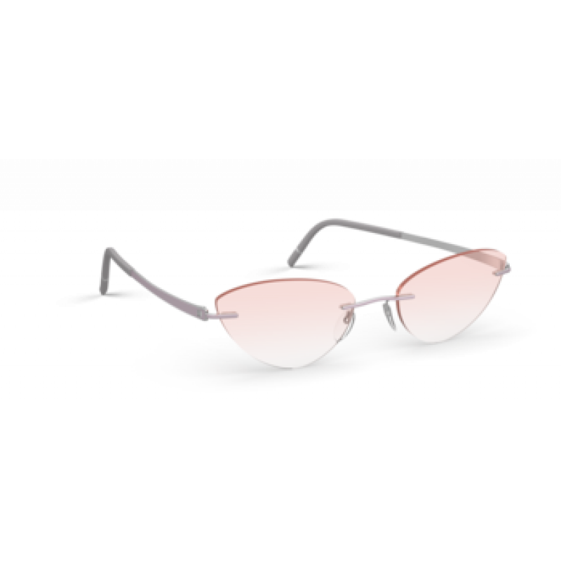 Eyeglasses Silhouette Momentum ( 5529 ) 4000 Rhodium / Heather Violet