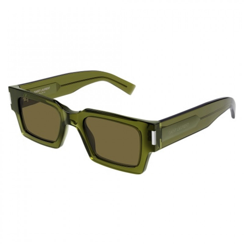 Sunglasses Saint Laurent SL 572 - 005 Green / Brown Sunglasses Saint Laurent SL 572 - 005 Green / Brown