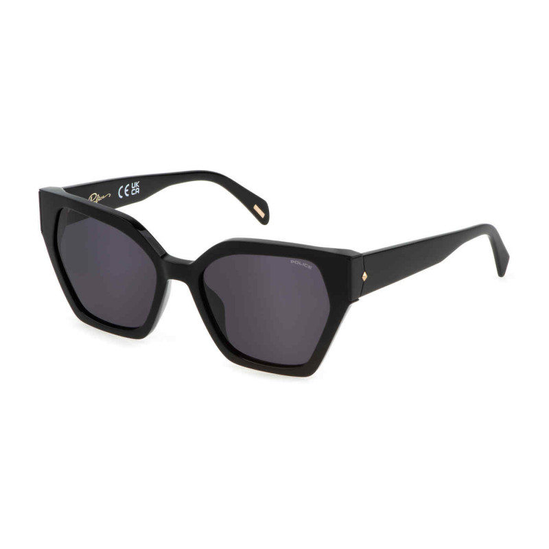 Sunglasses Police SPLL 34 0700 Shiny Black Sunglasses Police SPLL 34 0700 Shiny Black