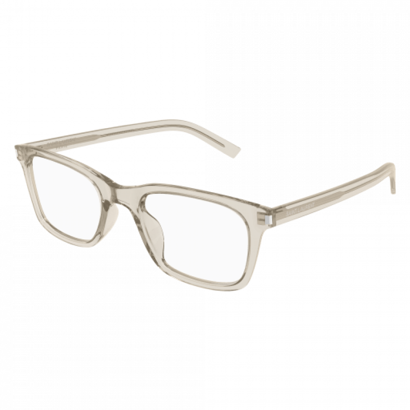 Eyeglasses Saint Laurent SL 718 SLIM- 004 Beige / Transparent Eyeglasses Saint Laurent SL 718 SLIM- 004 Beige / Transparent