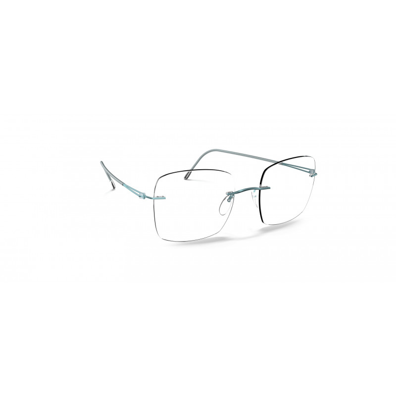 Eyeglasses Silhouette Lite Spirit Chassis Rimless 5569 5040 Aqua Eyeglasses Silhouette Lite Spirit Chassis Rimless 5569 5040 Aqua