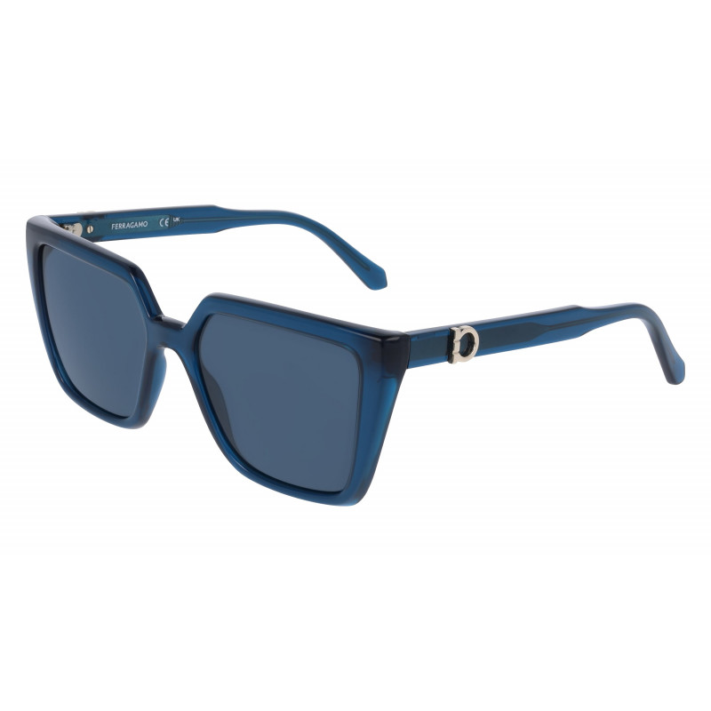 Sunglasses FERRAGAMO SF 2058 SE 432 Transparent Blue Sunglasses FERRAGAMO SF 2058 SE 432 Transparent Blue
