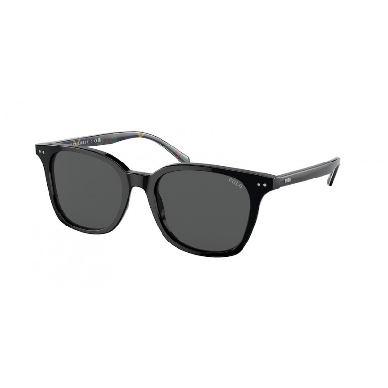 Sunglasses Polo PH 4187 500187 Shiny Black Grey 52mm