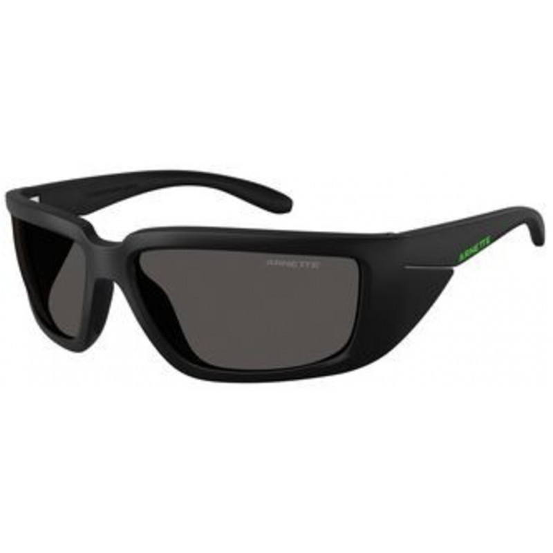 Sunglasses Arnette AN 4355 275887 Matte Black/Black Rubber / Dark Grey Policarbonate Standard 62mm