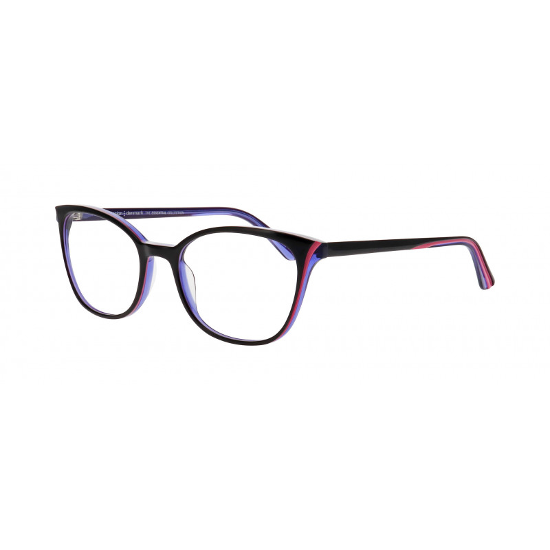 Eyeglasses Pro-design Denmark WING 1 3932 Aubergine Dark Shiny / Nosepad Eyeglasses Pro-design Denmark WING 1 3932 Aubergine Dark Shiny / Nosepad