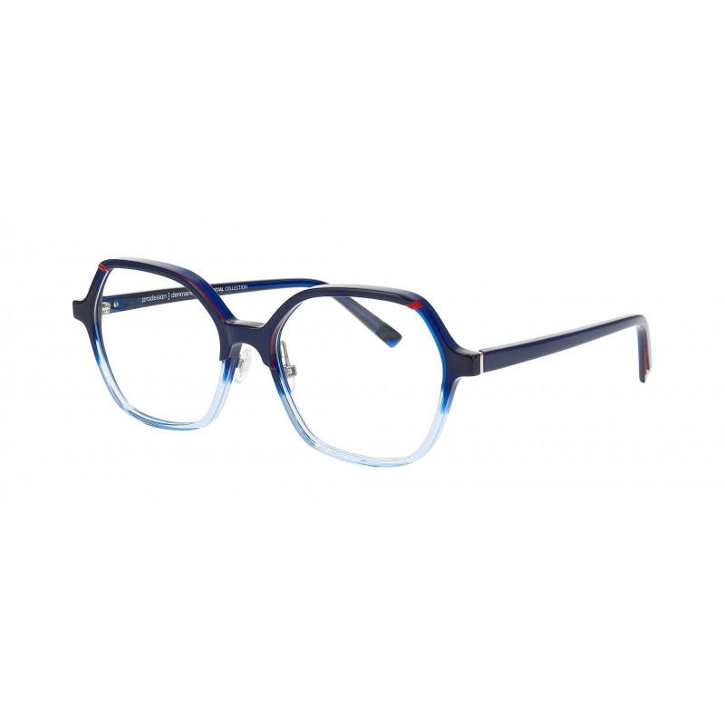 Eyeglasses Pro-design Denmark SPARKLE 4 9045 Blue Gradient Transparent / Nosepad 53mm